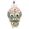 Metal Sugar Skull Ornament -Esquire Shop 100108 1