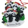 Panda Family Of 6 -Esquire Shop 101457 p