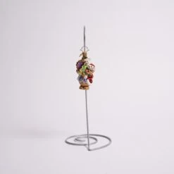 The Gingerbread Man Can Glass Gem Ornament