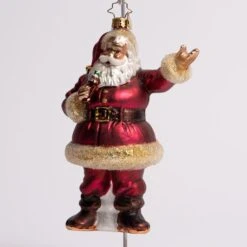 Coca Cola Santa Glass Ornament -Esquire Shop 1020912 2