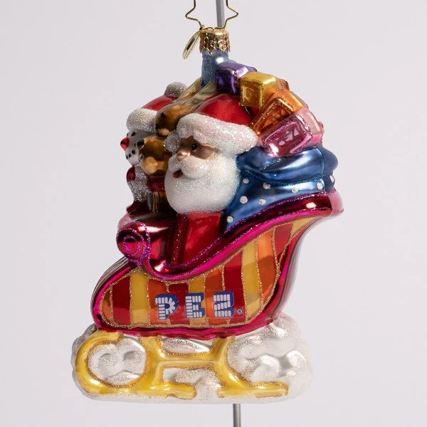 Sweet Sleigh Ride Glass Ornament 5 Sweet Sleigh Ride Glass Ornament - Image 3