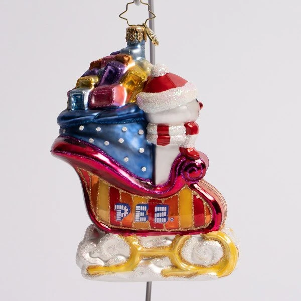 Sweet Sleigh Ride Glass Ornament 6 Sweet Sleigh Ride Glass Ornament - Image 4