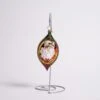 Holly Jolly Christmas Glass Ornament -Esquire Shop 1020956 1