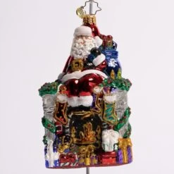 A Perfect Place To Perch Glass Ornament -Esquire Shop 1020961 2