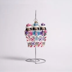 The Sweetest Trio Glass Ornament