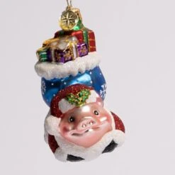 When Pigs Fly Glass Gem Ornament -Esquire Shop 1021034 3