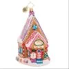 The Confectioners Chalet Glass Gem Ornament -Esquire Shop 1021037 1