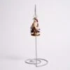 An Endearing St Nick Glass Gem Ornament -Esquire Shop 1021047 1