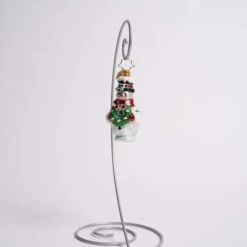 Darling Christmas Decorator Glass Gem Ornament