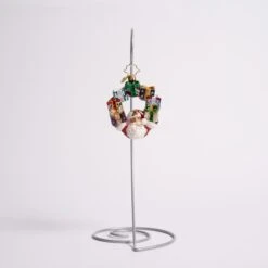 Ring Of Delights Glass Gem Ornament