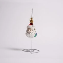 Christmas All Around Glass Ornament