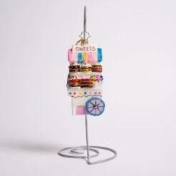 Sweets For Sale Glass Ornament
