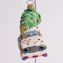 Candy Tree Delivery Glass Ornament 9 Candy Tree Delivery Glass Ornament -Esquire Shop 1021129 4