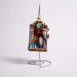 Front Door Delivery Glass Ornament 7 Front Door Delivery Glass Ornament -Esquire Shop 1021137 2