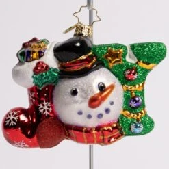 A Joyful Holiday Glass Ornament -Esquire Shop 1021140 2