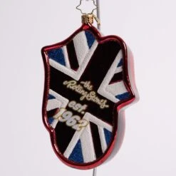 Rolling Stones Diamond Anniversary Glass Ornament -Esquire Shop 1021234 4
