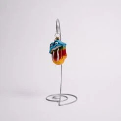 Forty Licks Rolling Stones Glass Gem Ornament