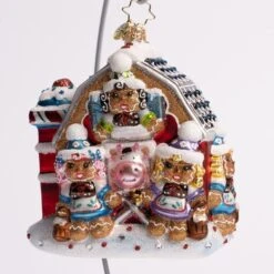 Merry Milk Maids Glass Ornament 8 Merry Milk Maids Glass Ornament -Esquire Shop 1021251 3