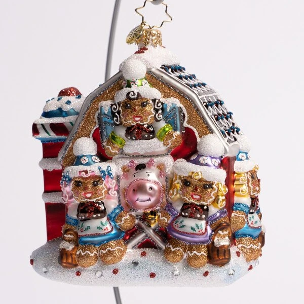 Merry Milk Maids Glass Ornament 5 Merry Milk Maids Glass Ornament - Image 3