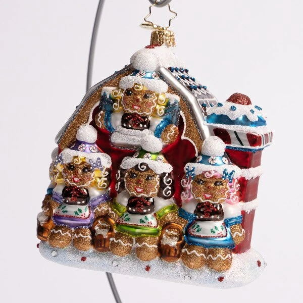 Merry Milk Maids Glass Ornament 6 Merry Milk Maids Glass Ornament - Image 4