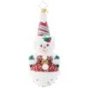 2023 Twice As Nice Snowman Glass Ornament