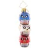 2023 Spooky Sugar Skulls Glass Gem Ornament -Esquire Shop 1021424 1