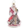2023 Winter Splendor Santa Glass Ornament