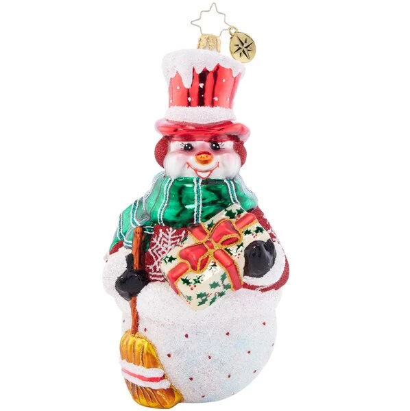 2023 Christmas Joy Snowman Glass Ornament 3 2023 Christmas Joy Snowman Glass Ornament