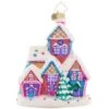 2023 Snow Covered Sweetness Glass Ornament