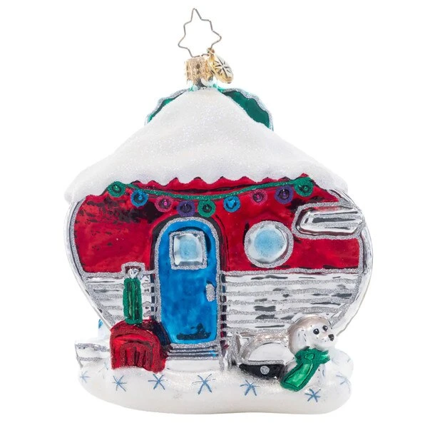 2023 Cocoa In The Snow Glass Ornament 4 2023 Cocoa In The Snow Glass Ornament - Image 2