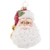 2023 Sparkling Saint Nick Glass Ornament -Esquire Shop 1021555 1