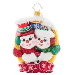 2023 A Picture Perfect Pair Glass Ornament