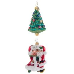 2023 Meet Me Under The Tree Glass Ornament