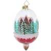 2023 Winter Cottage Hideaway Glass Ornament -Esquire Shop 1021568 1
