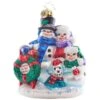 2023 Snow In The Family Glass Ornament -Esquire Shop 1021581 1