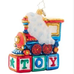 2023 Choo Choo Cheer Glass Ornament