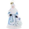 2023 Frosty Father Christmas Glass Ornament -Esquire Shop 1021628 1