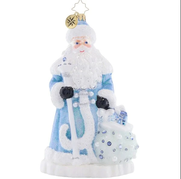 2023 Frosty Father Christmas Glass Ornament 3 2023 Frosty Father Christmas Glass Ornament