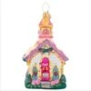 2023 Charming Wedding Chapel Glass Ornament