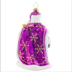 2023 A Vision In Purple Glass Ornament 5 2023 A Vision In Purple Glass Ornament -Esquire Shop 1021658 2