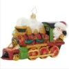 2023 Steaming Toward Christmas Glass Ornament -Esquire Shop 1021706 1