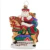 2023 Wild West Santa Glass Ornament -Esquire Shop 1021709 1