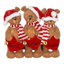 Teddy Bear Family Of 3