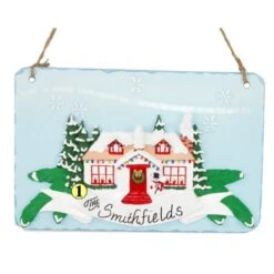 Our Home Door Plaque