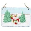 Snowman Door Plaque Family Of 2 -Esquire Shop 104205 p