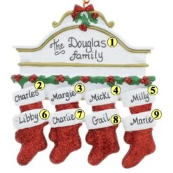 White Mantle Family Of 8