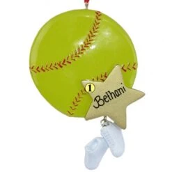 Softball Ornament