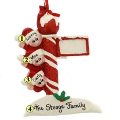 Street Post Family Of Three