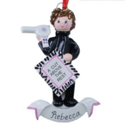 Hairdresser With Hairdryer -Esquire Shop 104401 1