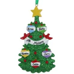 Tree With Ornaments Family Of 5 -Esquire Shop 104462 l